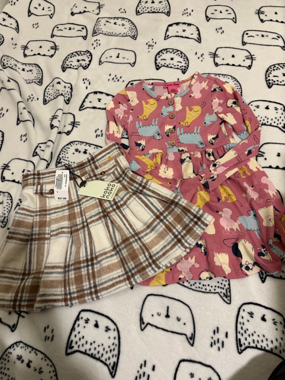 New dress and new skirt